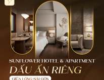 SUNFLOWER APARTMENT - TRẢI NGHIỆM NGHỈ DƯỠNG ĐẲNG CẤP GIỮA TRÁI TIM QUẬN 3, SÀI GÒN